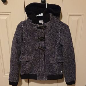 Hurley Black Toggle Hoodie